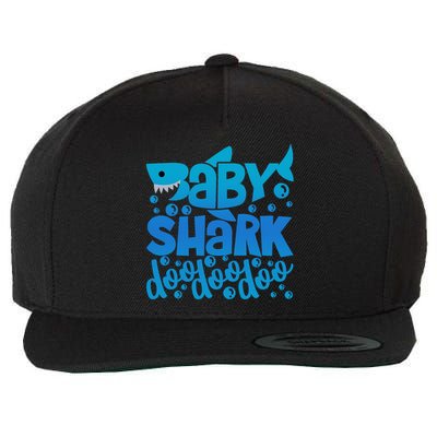 Baby Shark Doo Doo Doo Cute  Wool Snapback Cap