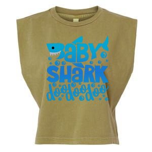 Baby Shark Doo Doo Doo Cute  Garment-Dyed Women's Muscle Tee