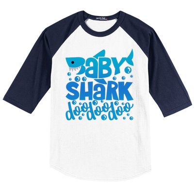 Baby Shark Doo Doo Doo Cute  Baseball Sleeve Shirt