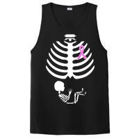 Baby Skeleton Breast Cancer Ribbon PosiCharge Competitor Tank