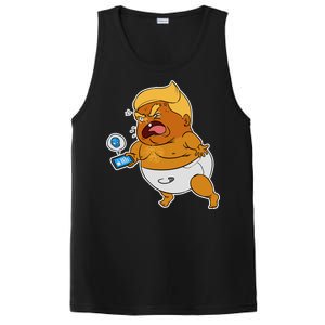 Baby Trump Crying Tweet PosiCharge Competitor Tank