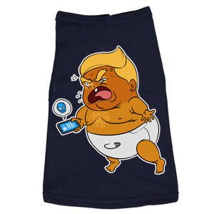 Baby Trump Crying Tweet Doggie Tank