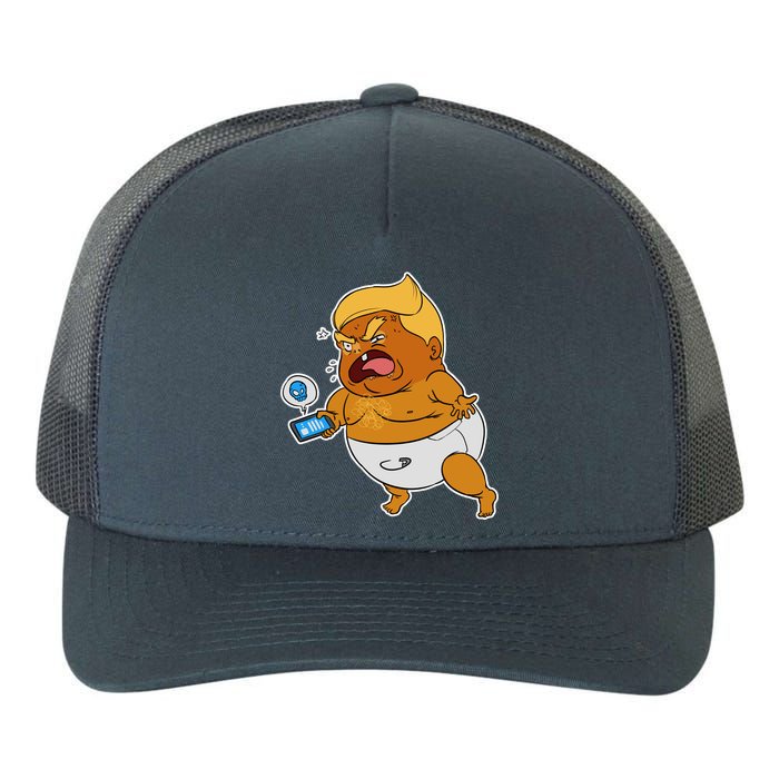 Baby Trump Crying Tweet Yupoong Adult 5-Panel Trucker Hat