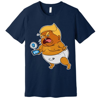 Baby Trump Crying Tweet Premium T-Shirt