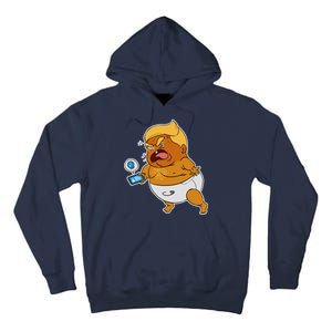 Baby Trump Crying Tweet Tall Hoodie