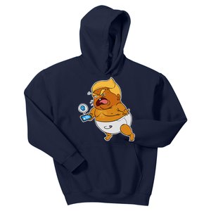 Baby Trump Crying Tweet Kids Hoodie