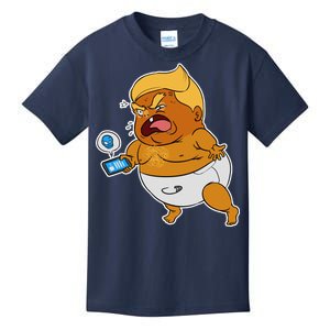 Baby Trump Crying Tweet Kids T-Shirt