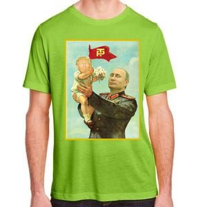 Baby Trump Putin Adult ChromaSoft Performance T-Shirt