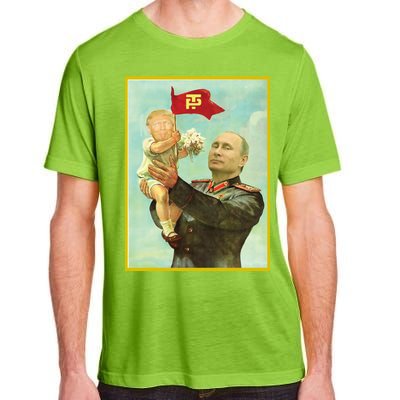 Baby Trump Putin Adult ChromaSoft Performance T-Shirt