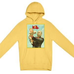 Baby Trump Putin Premium Pullover Hoodie