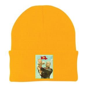 Baby Trump Putin Knit Cap Winter Beanie