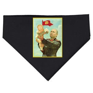 Baby Trump Putin USA-Made Doggie Bandana