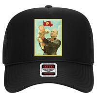 Baby Trump Putin High Crown Mesh Back Trucker Hat