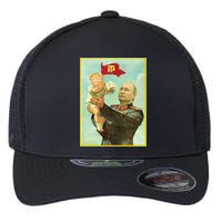 Baby Trump Putin Flexfit Unipanel Trucker Cap