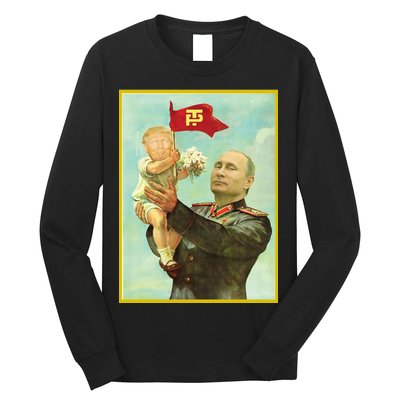 Baby Trump Putin Long Sleeve Shirt