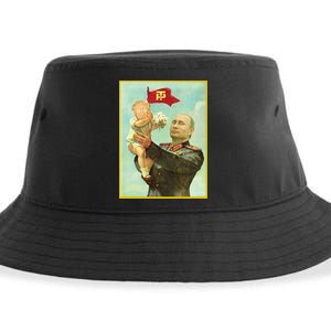 Baby Trump Putin Sustainable Bucket Hat