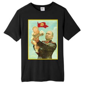 Baby Trump Putin Tall Fusion ChromaSoft Performance T-Shirt