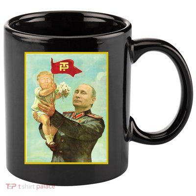 Baby Trump Putin 11oz C Handle Ceramic Mug