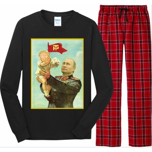 Baby Trump Putin Long Sleeve Pajama Set