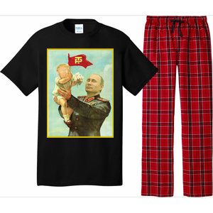 Baby Trump Putin Pajama Set