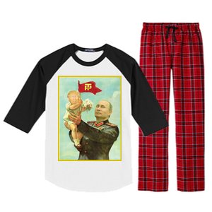 Baby Trump Putin Raglan Sleeve Pajama Set