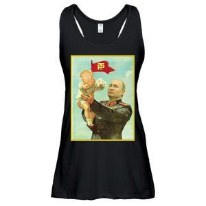 Baby Trump Putin Ladies Essential Flowy Tank