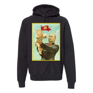 Baby Trump Putin Premium Hoodie