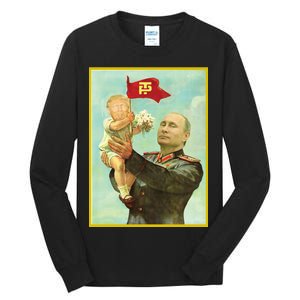 Baby Trump Putin Tall Long Sleeve T-Shirt