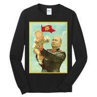 Baby Trump Putin Tall Long Sleeve T-Shirt