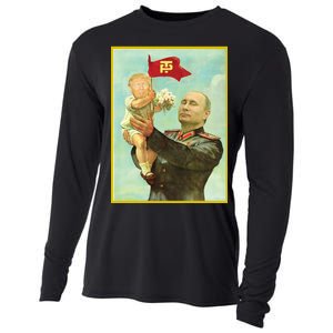 Baby Trump Putin Cooling Performance Long Sleeve Crew