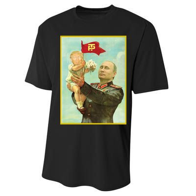 Baby Trump Putin Performance Sprint T-Shirt