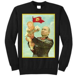 Baby Trump Putin Tall Sweatshirt