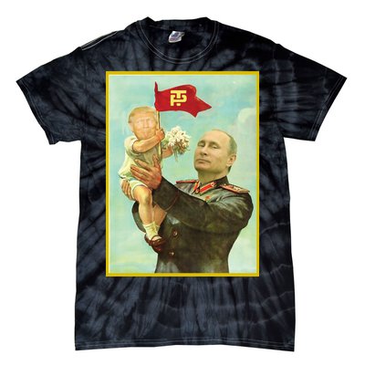 Baby Trump Putin Tie-Dye T-Shirt