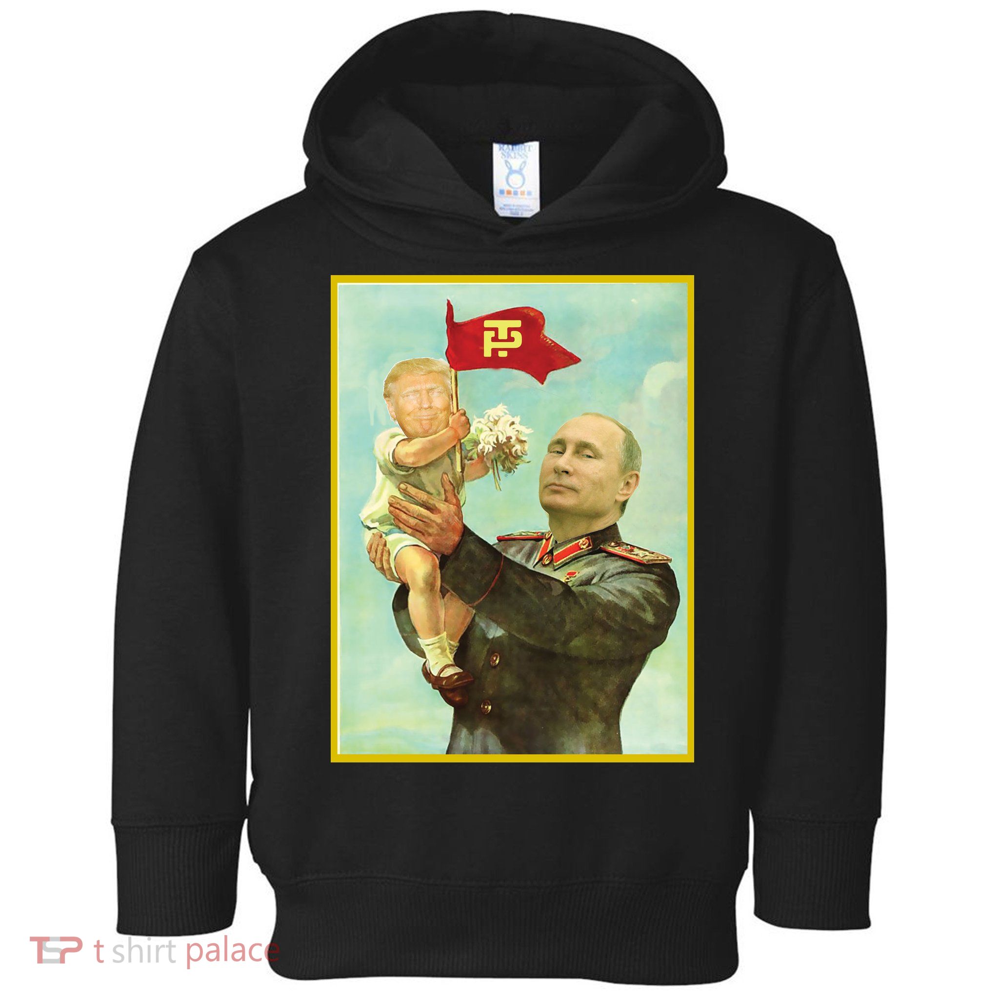 Baby Trump Putin Toddler Hoodie