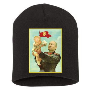 Baby Trump Putin Short Acrylic Beanie