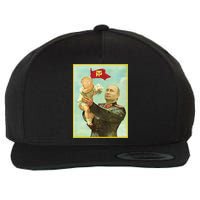 Baby Trump Putin Wool Snapback Cap