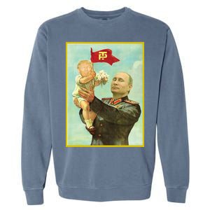 Baby Trump Putin Garment-Dyed Sweatshirt