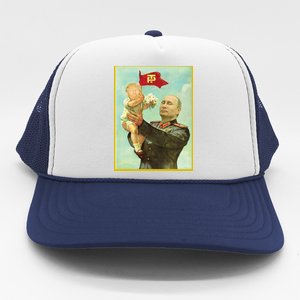 Baby Trump Putin Trucker Hat