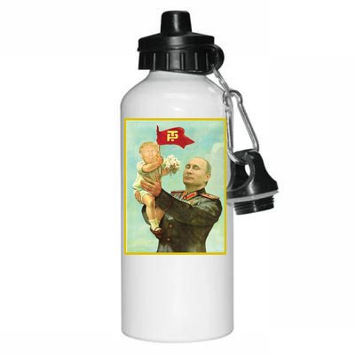 Baby Trump Putin Aluminum Water Bottle