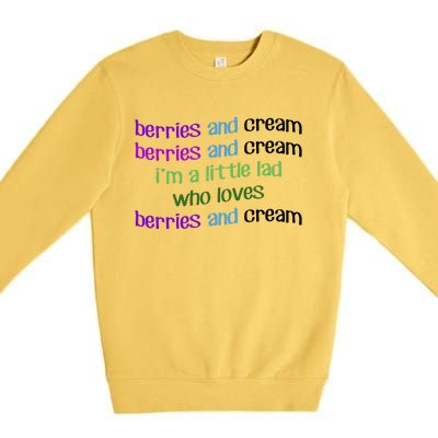 Berries And Cream Premium Crewneck Sweatshirt