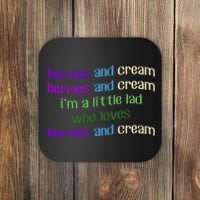 Berries And Cream Coaster