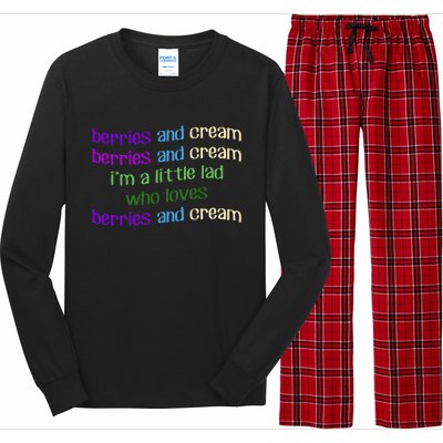 Berries And Cream Long Sleeve Pajama Set