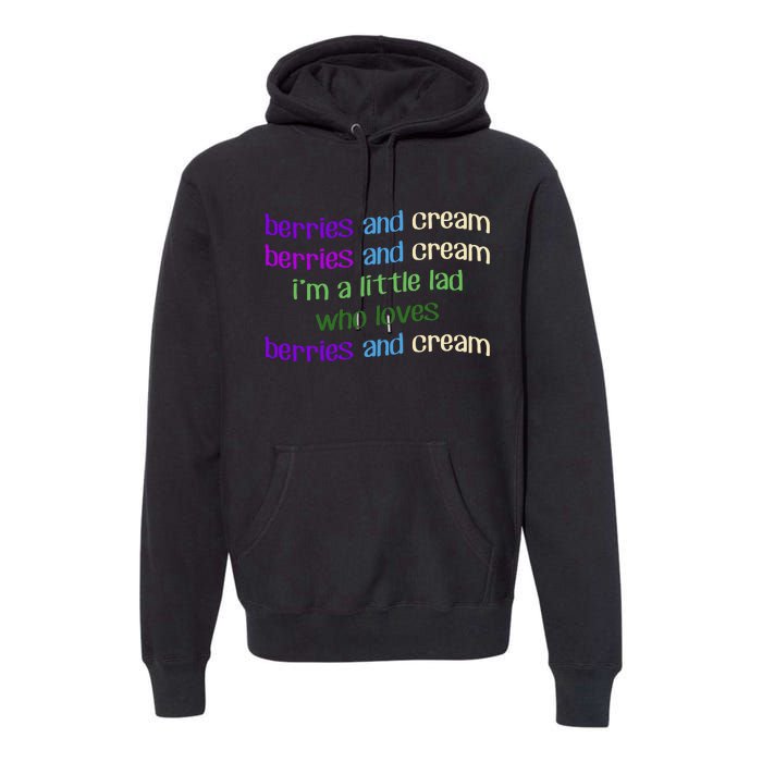 Berries And Cream Premium Hoodie