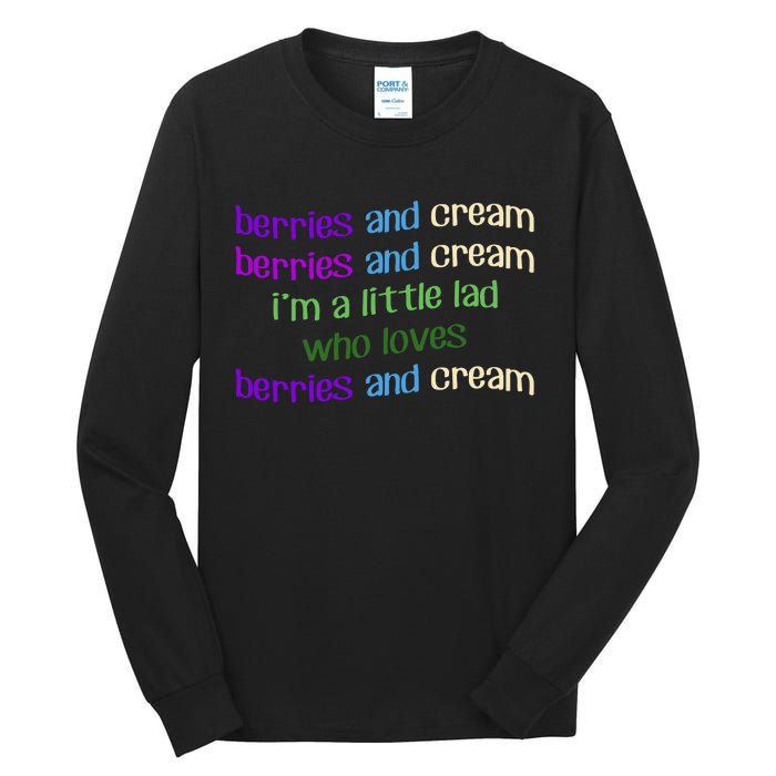 Berries And Cream Tall Long Sleeve T-Shirt