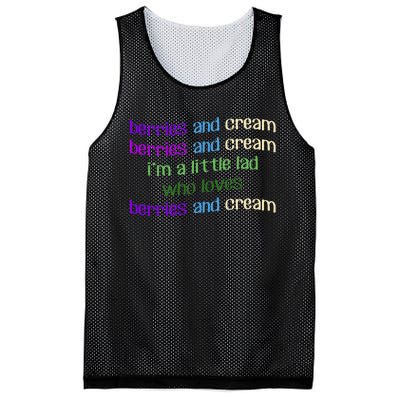 Berries And Cream Mesh Reversible Basketball Jersey Tank