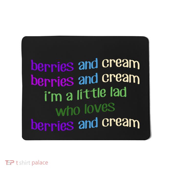 Berries And Cream Mousepad