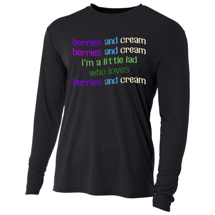 Berries And Cream Cooling Performance Long Sleeve Crew