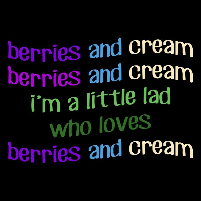 Berries And Cream Premium T-Shirt