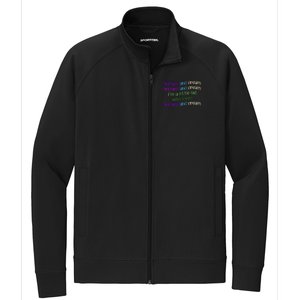 Berries And Cream Stretch Full-Zip Cadet Jacket