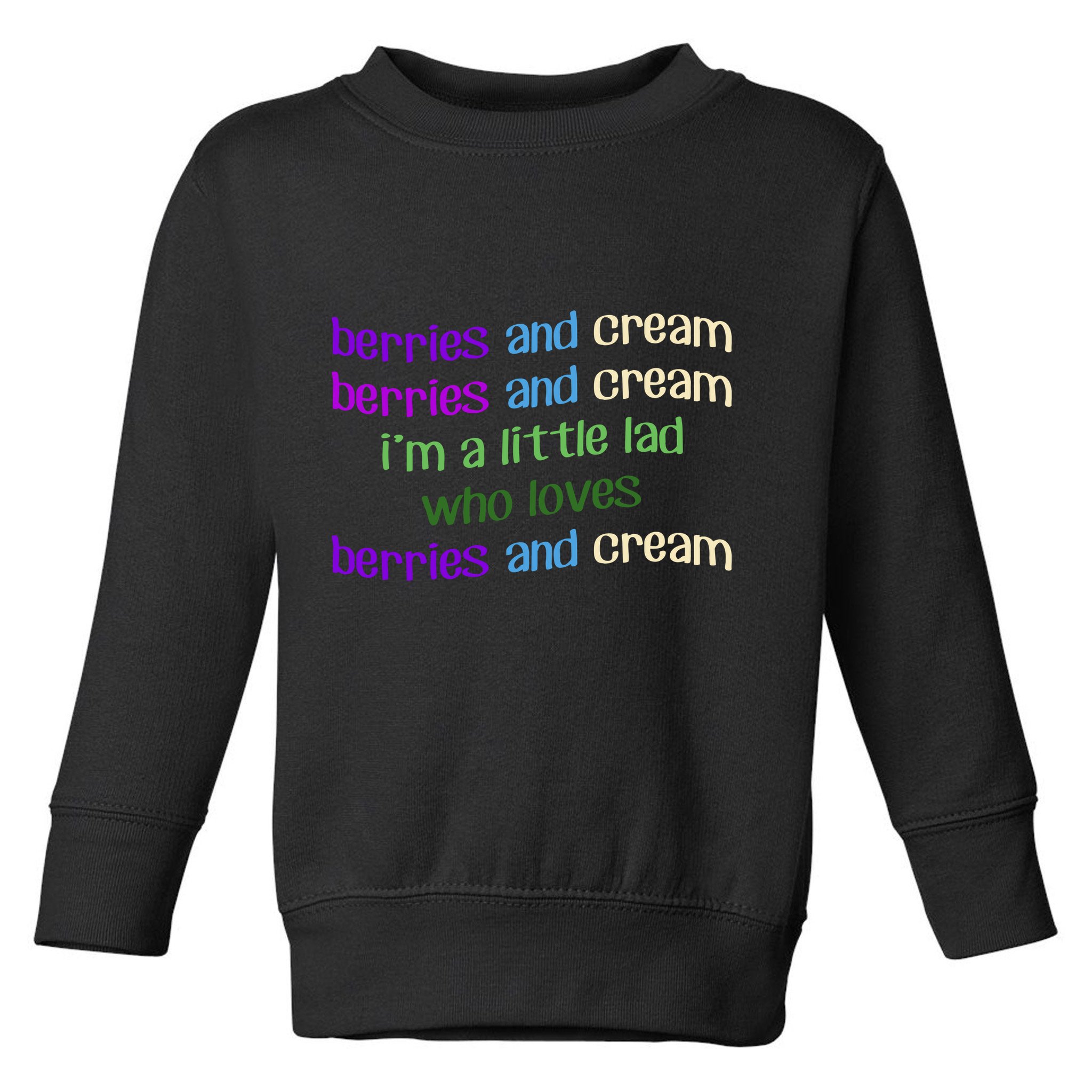 Berries And Cream Toddler Sweatshirt